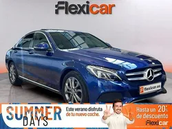 Azul Usado 2018 Mercedes C220 Berlina | 24.470 € (Precio justo)