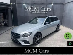 Plateado Usado 2018 Mercedes E200 Familiar | 21.999 € (Un poco caro)