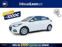 Blanco Usado 2019 Hyundai i20 Berlina | 10.985 € (Precio justo)