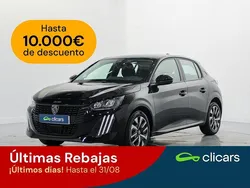 Negro Usado 2024 Peugeot 208 Active Utilitario | 14.990 € (Precio justo)