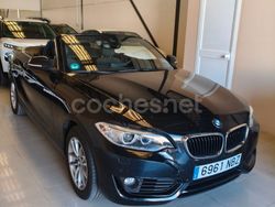 Negro Usado 2016 BMW 218 Descapotable | 16.999 € (Precio justo)