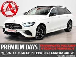 Blanco Usado 2020 Mercedes E300 AMG line Familiar | 36.890 €