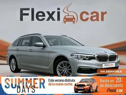 Gris Usado 2018 BMW 520 Familiar | 23.990 € (Precio justo)