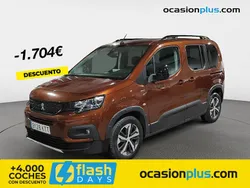 Marrón Usado 2019 Peugeot Rifter GT-line Monovolumen | 18.750 € (Precio justo)