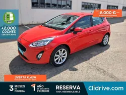 Rojo Usado 2018 Ford Fiesta Trend Utilitario | 10.490 € (Precio justo)