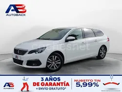Blanco Usado 2020 Peugeot 308 Allure Familiar | 11.250 € (Precio justo)
