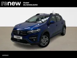 Azul Usado 2021 Dacia Sandero Stepway Utilitario | 14.360 € (Un poco caro)