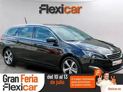 Negro Usado 2016 Peugeot 308 Allure Familiar | 9490 € (Precio justo)