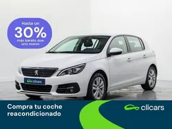 Blanco Usado 2021 Peugeot 308 Active Berlina | 13.490 € (Buen precio)