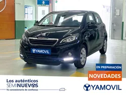Negro Usado 2017 Peugeot 108 Utilitario | 9250 € (Precio justo)