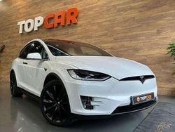 Blanco Usado 2019 Tesla Model X SUV | 43.990 € (Precio justo)