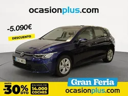 Azul Usado 2022 VW Golf VIII Life | 21.890 € (Buen precio)