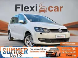 Blanco Usado 2017 VW Sharan Advance Monovolumen | 19.990 € (Precio justo)