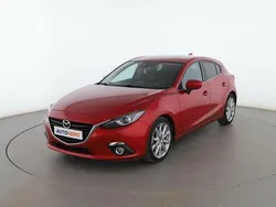 Rojo Usado 2016 Mazda 3 Luxury Berlina | 16.099 € (Precio justo)