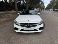 Blanco Usado 2019 Mercedes C220 Familiar | 22.490 € (Precio justo)