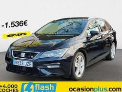 Negro Usado 2017 Seat Leon ST FR Familiar | 15.364 € (Precio justo)