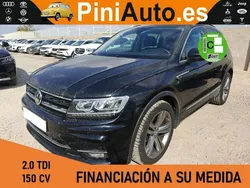 Negro Usado 2021 VW Tiguan Allspace Advance SUV | 23.990 € (Precio justo)