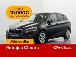 Negro Usado 2021 BMW 225 Active Tourer Monovolumen | 21.490 € (Un poco caro)