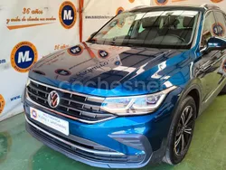 Verde Usado 2021 VW Tiguan Life SUV | 22.800 € (Un poco caro)