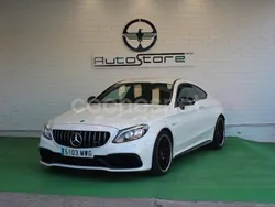 Blanco Usado 2021 Mercedes C63S AMG Coupe | 77.500 € (Precio justo)