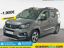 Gris Usado 2018 Peugeot Rifter GT-line Monovolumen | 19.000 € (Precio justo)