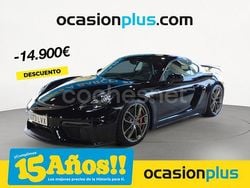 Negro Usado 2022 Porsche 718 Cayman GT4 Coupe | 123.490 € (Precio justo)
