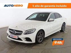 Blanco Usado 2020 Mercedes C200 AMG line Berlina | 30.999 € (Precio justo)