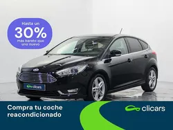 Negro Usado 2018 Ford Focus Titanium Berlina | 10.990 € (Buen precio)