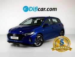 Azul Usado 2021 Hyundai i20 Berlina | 16.990 € (Precio justo)