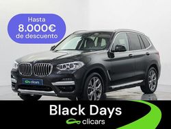 Gris Usado 2021 BMW X3 SUV | 33.790 € (Precio justo)