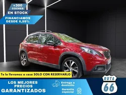 Rojo Usado 2018 Peugeot 2008 GT-line SUV | 11.990 € (Precio justo)