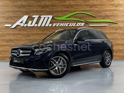 Azul Usado 2019 Mercedes GLC220 SUV | 33.900 € (Precio justo)