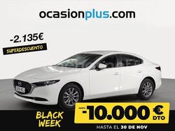 Blanco Usado 2025 Mazda 3 Prime-Line Berlina | 23.490 € (Precio justo)