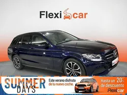 Azul Usado 2017 Mercedes C200 AMG line Berlina | 20.790 € (Precio justo)