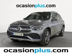 Gris Usado 2021 Mercedes GLC200 AMG SUV | 38.173 € (Precio justo)