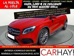 Rojo Usado 2018 Mercedes GLA200 AMG line SUV | 21.490 € (Precio justo)