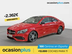 Rojo Usado 2017 Mercedes CLA200 Urban Berlina | 25.990 € (Caro)