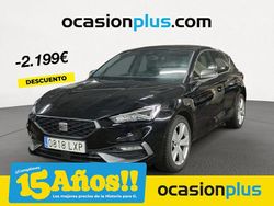 Negro Usado 2022 Seat Leon FR Berlina | 24.190 € (Caro)