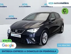 Azul Usado 2022 Seat Ibiza FR Berlina | 14.980 € (Precio justo)