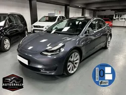 Gris Usado 2019 Tesla Model 3 Long Range Berlina | 23.199 € (Precio justo)