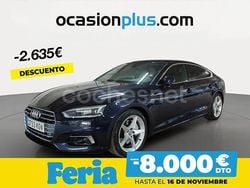 Azul Usado 2018 Audi A5 Sportback Sport Utilitario | 28.990 € (Precio justo)