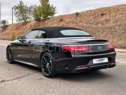 Negro Usado 2017 Mercedes S63 AMG Descapotable | 79.800 €