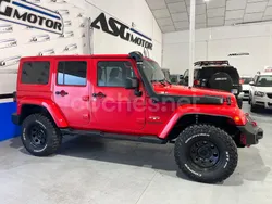 Rojo Usado 2016 Jeep Wrangler Unlimited Sahara SUV | 32.900 € (Super precio)