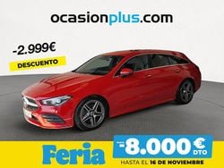 Rojo Usado 2019 Mercedes CLA220 Berlina | 27.490 € (Super precio)