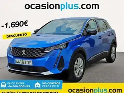Azul Usado 2022 Peugeot 3008 Access Monovolumen | 16.900 € (Precio justo)