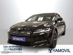 Negro Usado 2023 Skoda Superb SportLine Berlina | 34.950 € (Precio justo)