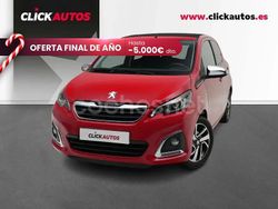 Rojo Usado 2021 Peugeot 108 Allure Utilitario | 8950 € (Precio justo)