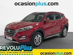 Rojo Usado 2017 Hyundai Tucson SUV | 17.490 € (Precio justo)