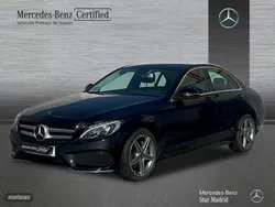Negro Usado 2018 Mercedes C220 AMG line Berlina | 23.790 € (Precio justo)