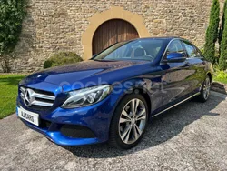 Azul Usado 2017 Mercedes C220 Berlina | 21.900 € (Precio justo)